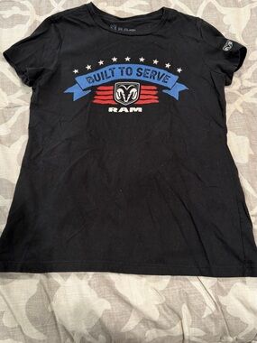RAM Built to Serve Black Short Sleeve Tee
